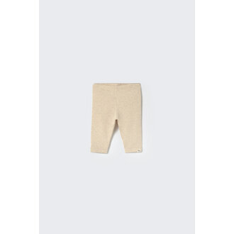 Cozmo Cozmo Soft cotton rib baby leggings stone Cozmo Cozmo Soft cotton rib baby leggings stone