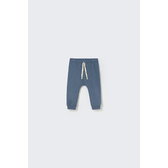 Cozmo Cozmo Mélange fleece baby pants chambray Cozmo Cozmo Mélange fleece baby pants chambray