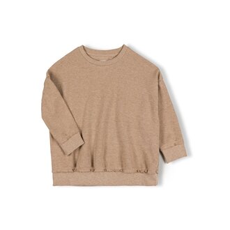 Nixnut Nixnut Loose Sweater Pebble