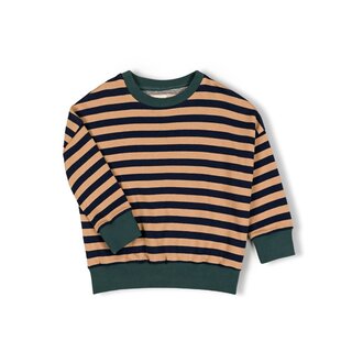 Nixnut Nixnut Rel Sweater Navy Stripe Nixnut Nixnut Rel Sweater Navy Stripe