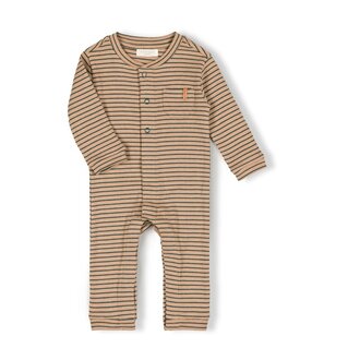 Nixnut Nixnut Tof Onesie Moss Stripe