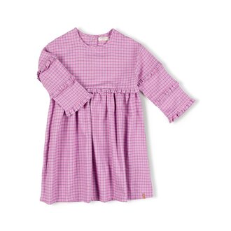 Nixnut Nixnut Feel Dress Lila Checkered Nixnut Nixnut Feel Dress Lila Checkered