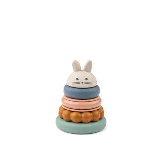 Liewood Liewood Donata Silicone Stacking Tower Sandy multi mix