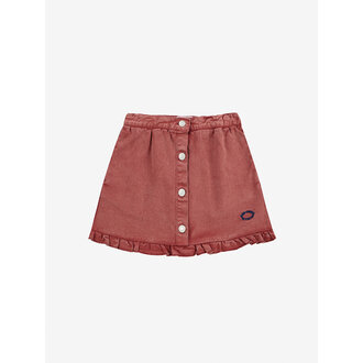 Bobo Choses Bobo Choses Tic Tac Toe ruffled skirt