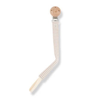 1 + in the family 1 + in the family AINA pacifier clip beige 1 + in the family 1 + in the family AINA pacifier clip beige