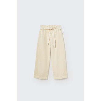 Cozmo Cozmo Wide corduroy pants stone