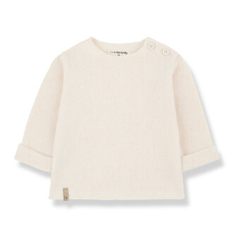 1 + in the family 1 + in the family CHAPIN l.sleeve t-shirt ecru