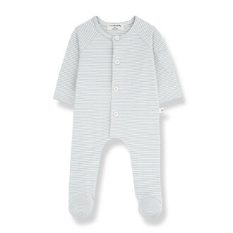 1 + in the family 1 + in the family PHILIPE jumpsuit w/feet nuvola 1 + in the family 1 + in the family PHILIPE jumpsuit w/feet nuvola