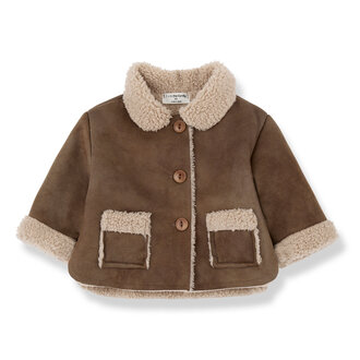 1 + in the family 1 + in the family FILIPPA collar jacket brown 1 + in the family 1 + in the family FILIPPA collar jacket brown