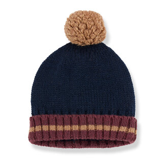 1 + in the family 1 + in the family BRIAN college beanie dark-blue