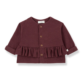 1 + in the family 1 + in the family VANESSA girly jacket melanzana 1 + in the family 1 + in the family VANESSA girly jacket melanzana