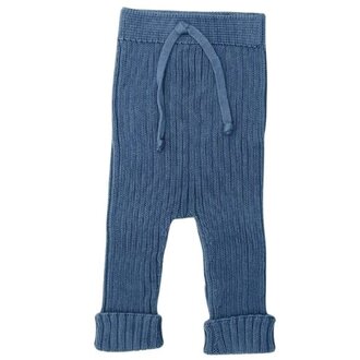 li & me li & me JACOB Rib knit trousers ocean