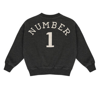 Jenest Jenest bird nr1 sweater dark grey melange Jenest Jenest bird nr1 sweater dark grey melange