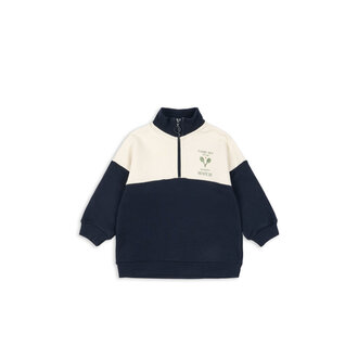 Konges Slojd Konges Slojd loupy lou half zip total eclipse