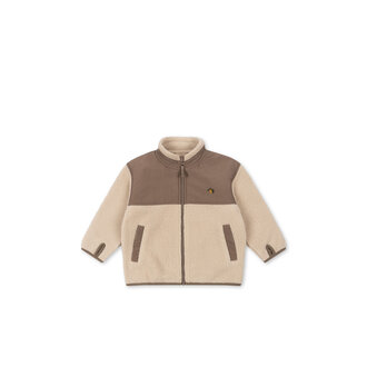 Konges Slojd Konges Slojd flynn fleece jacket oxford tan