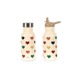 Konges Slojd Konges Slojd thermo bottle bon coeur coloré