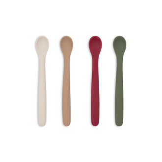 Konges Slojd Konges Slojd 4 pack feeding spoon forest mix