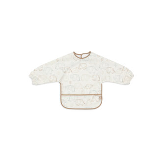 Jollein Jollein Slab Waterproof met Mouw Elephant Tales