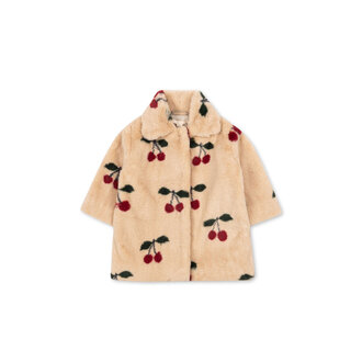 Konges Slojd Konges Slojd fuzzie coat ma grande cerise