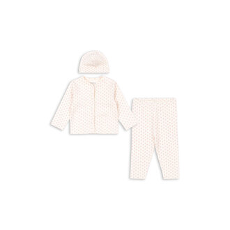 Fanga Fontana Fanga Fontana bello newborn set punto rosa 0-1M Fanga Fontana Fanga Fontana bello newborn set punto rosa 0-1M