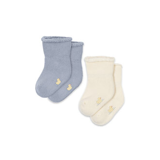 Fanga Fontana Fanga Fontana vicino 2 pack terry socks gray dawn