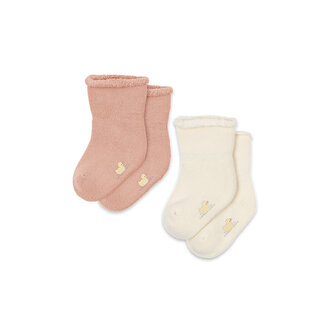 Fanga Fontana Fanga Fontana vicino 2 pack terry socks cameo rose