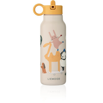 Liewood Liewood Falk Water Bottle 350 ml Around the world / Sandy