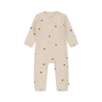 Konges Slojd Konges Slojd newborn onesie cherry 0-1M