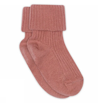 mp Denmark mp Denmark wool rib socks (589) vintage rose (260)