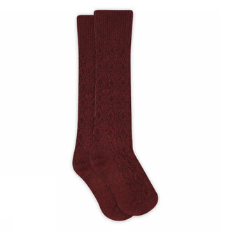 mp Denmark mp Denmark Remy knee socks (69024) wine red (1451)