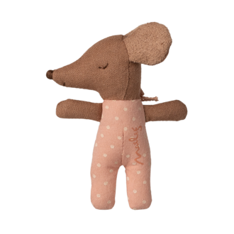 Maileg Maileg Sleepy wakey baby mouse in matchbox Rose