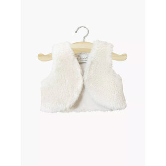 Minikane Minikane Terry vest ecru