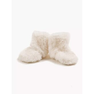 Minikane Minikane Snow Boots ecru faux fur