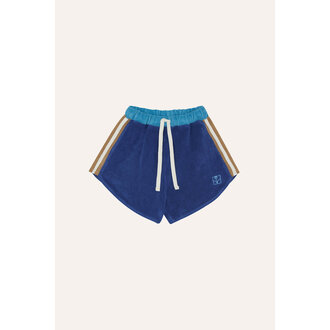 The Campamento The Campamento Blue Color Block Shorts blue