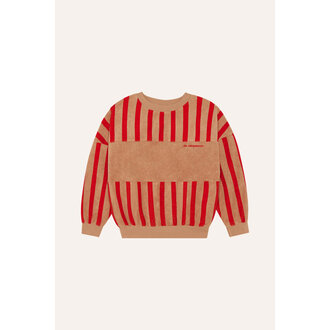 The Campamento The Campamento Red Stripes Sweatshirt camel