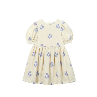 Mipounet Mipounet Sandrine Dress ecru/blue
