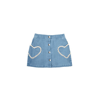 Mipounet Mipounet Louise Denim Skirt denim light blue