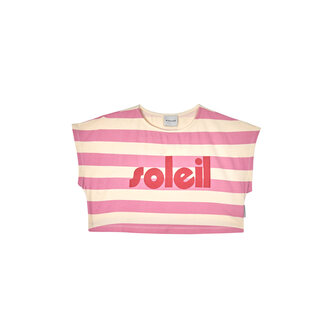Mipounet Mipounet Soleil T-shirt ecru/pink
