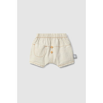 Snug Snug Organic style pull-up shorts pocket Natural