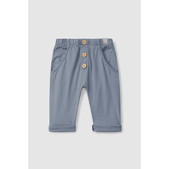 Snug Snug Pull-up pants plain jersey Indigo
