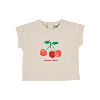 Emile et Ida Emile Et Ida tee shirt place fruit creme