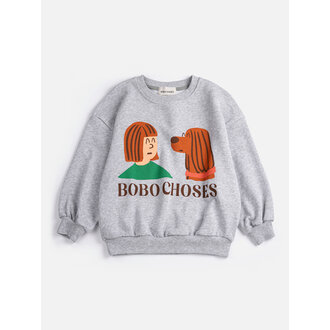 Bobo Choses Bobo Choses Friends In A Pickle sweatshirt