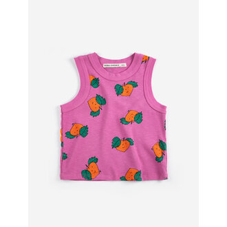 Bobo Choses Bobo Choses Tangerine all over tank top