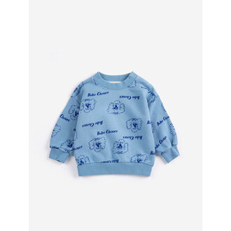 Bobo Choses Bobo Choses Pickles The Dog all over sweatshirt
