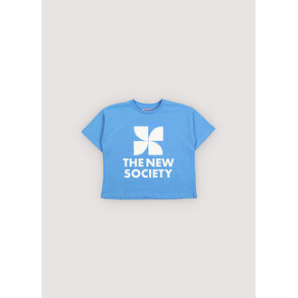 The New Society The New Society TNS Logo T-Shirt Iris Whisper