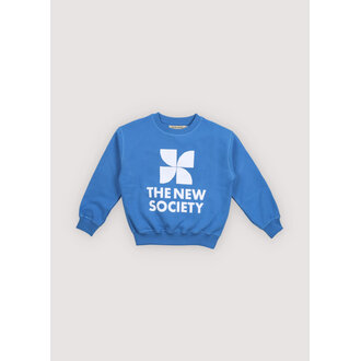 The New Society The New Society TNS Logo Sweatshirt Iris Whisper