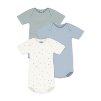 Petit Bateau Petit Bateau A0FQK set van body's met korte mouwen pootjesprint