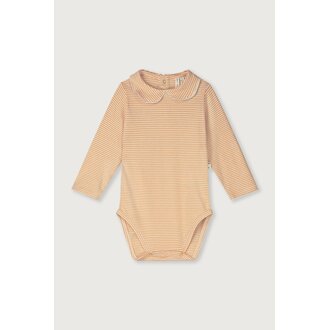 Gray Label Gray Label Baby Collar Onesie Melon - Cream