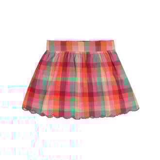 Jenest Jenest sara skirt fuchsia multi check
