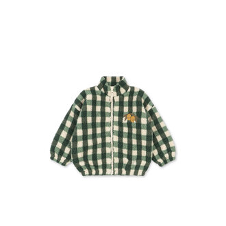 Konges Slojd Konges Slojd Jody teddy jacket green check